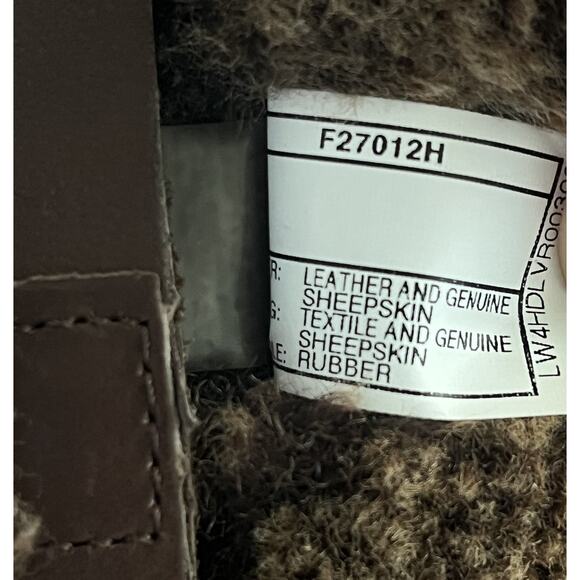 UGG Boots Womens Size 7 Brown Faux Fur Leather Buckle Winter Snow Shoes - Picture 13 of 13